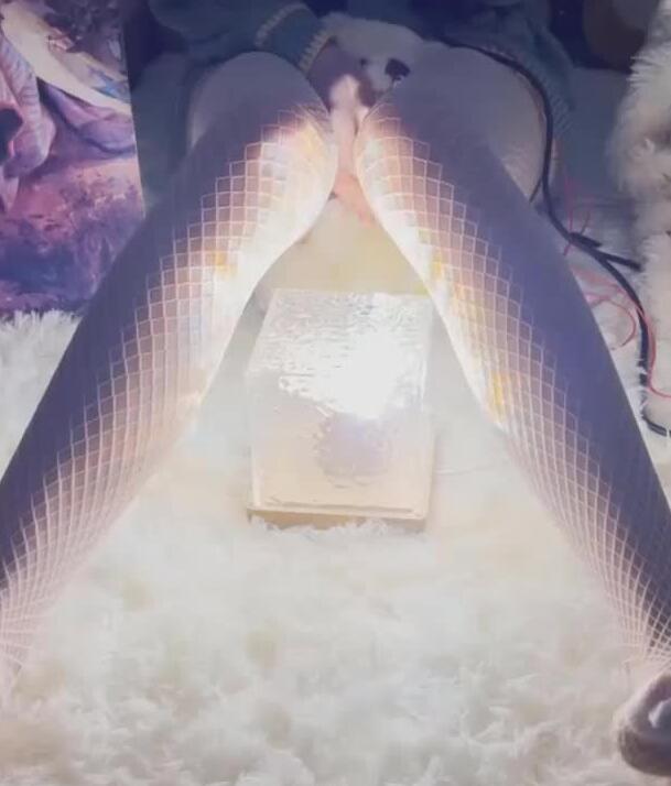 小米 会员ASMR福利白网袜