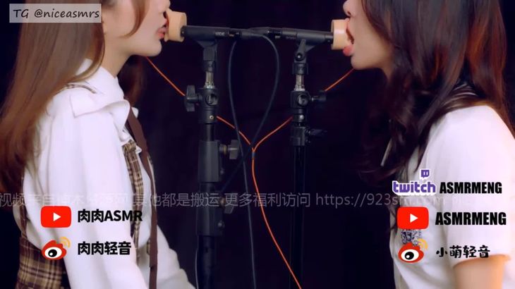 小萌和肉肉双人舔耳会员视频